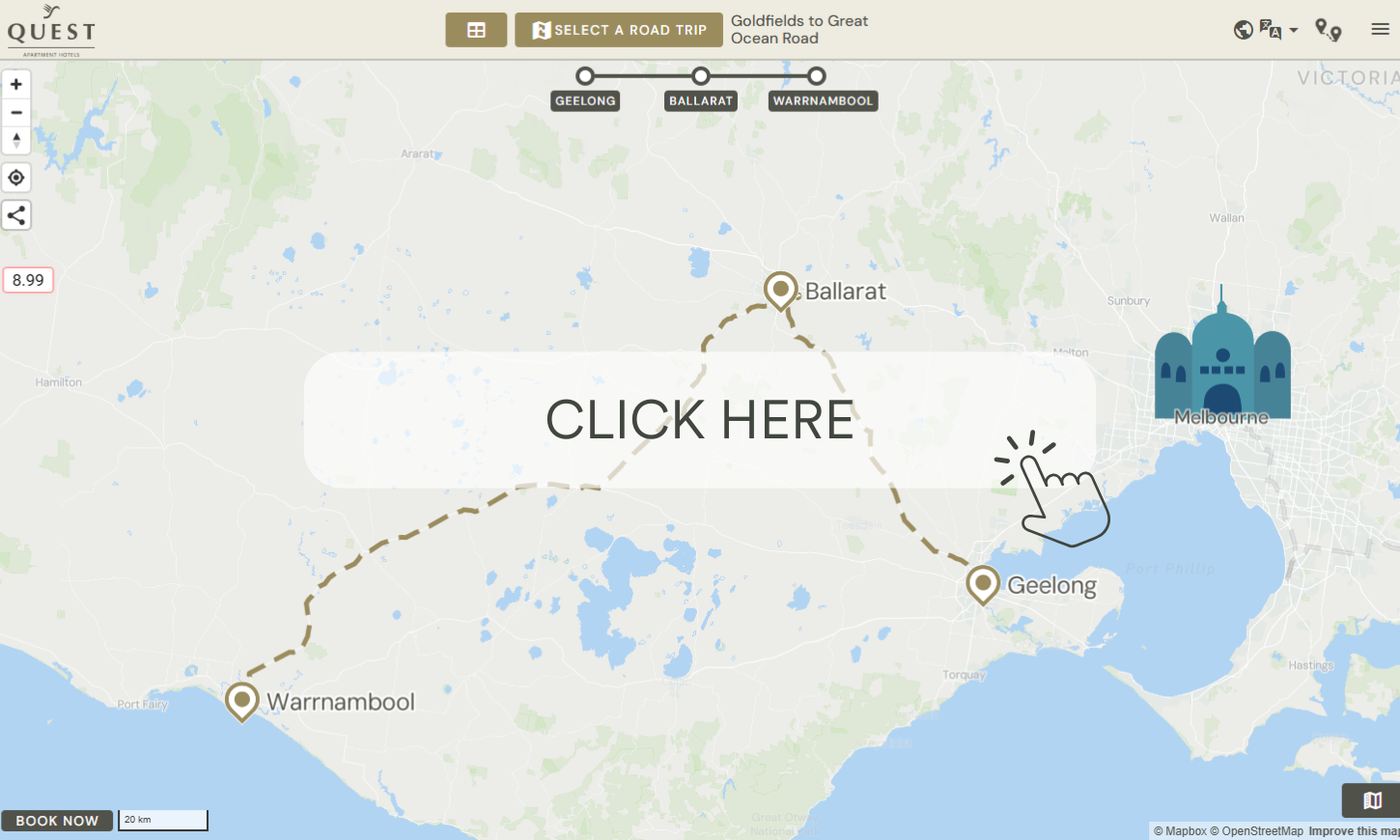 Goldfields to Great Ocean Road_Click